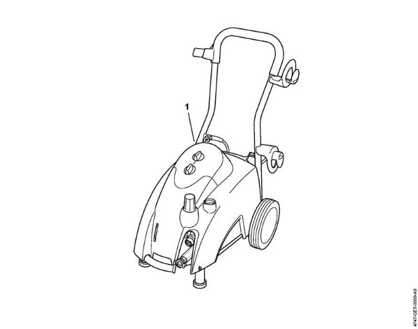 Limpiadora eléctrica de alta presión (RE) RE 461 PLUS Níºmero de máquinaÂ  de la marca Stihl